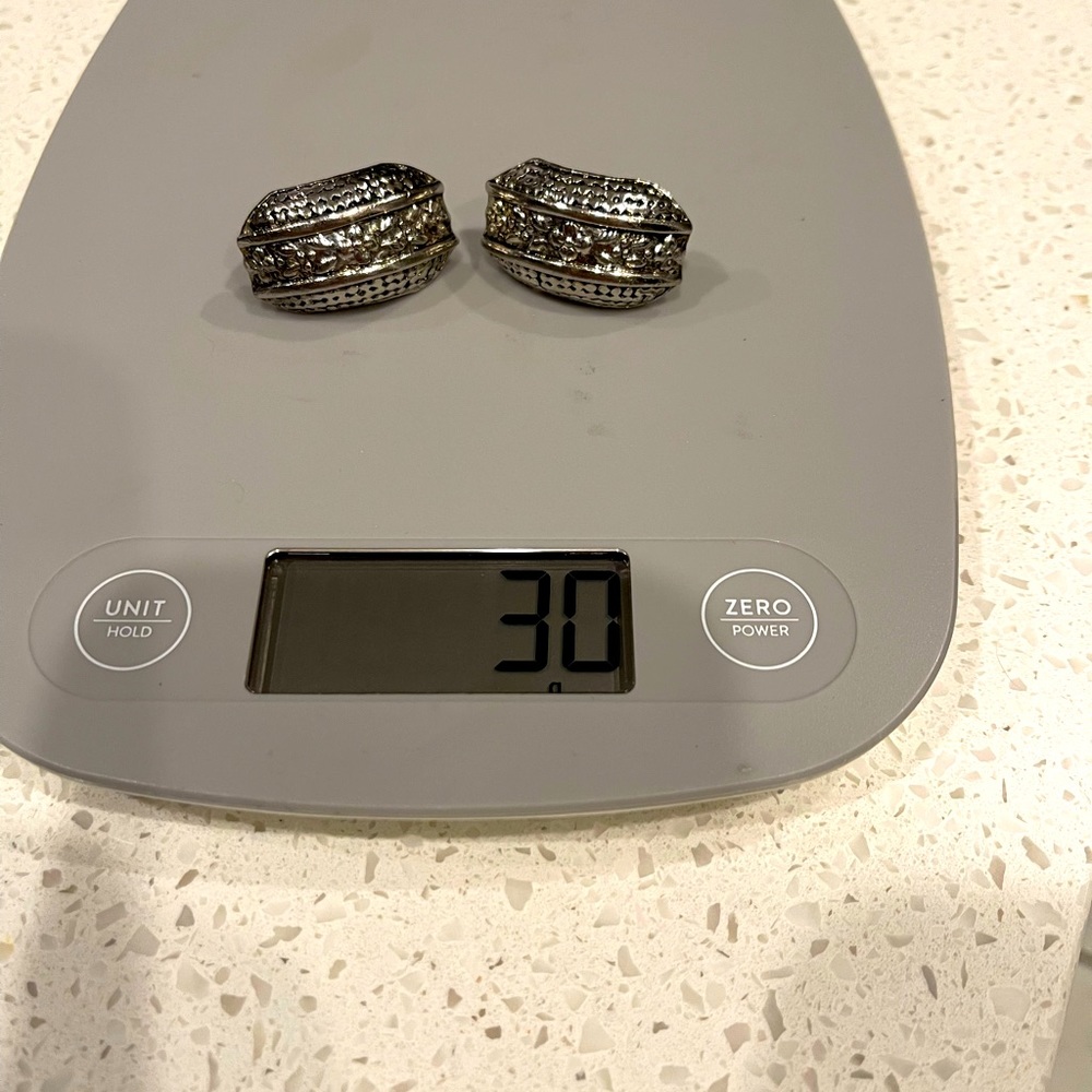 Stainless Steel Clip-On Earrings Weigh 30 Grams View 6